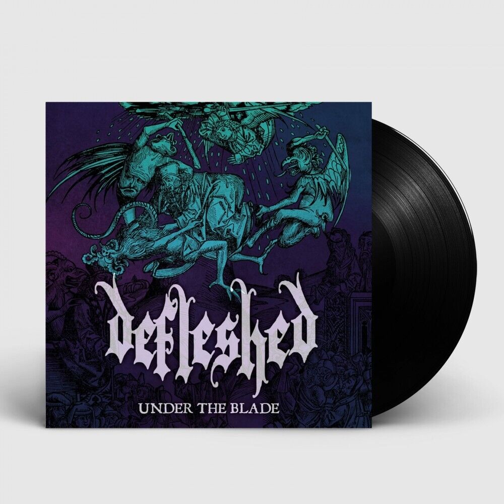 DEFLESHED - Under The Blade [BLACK LP]